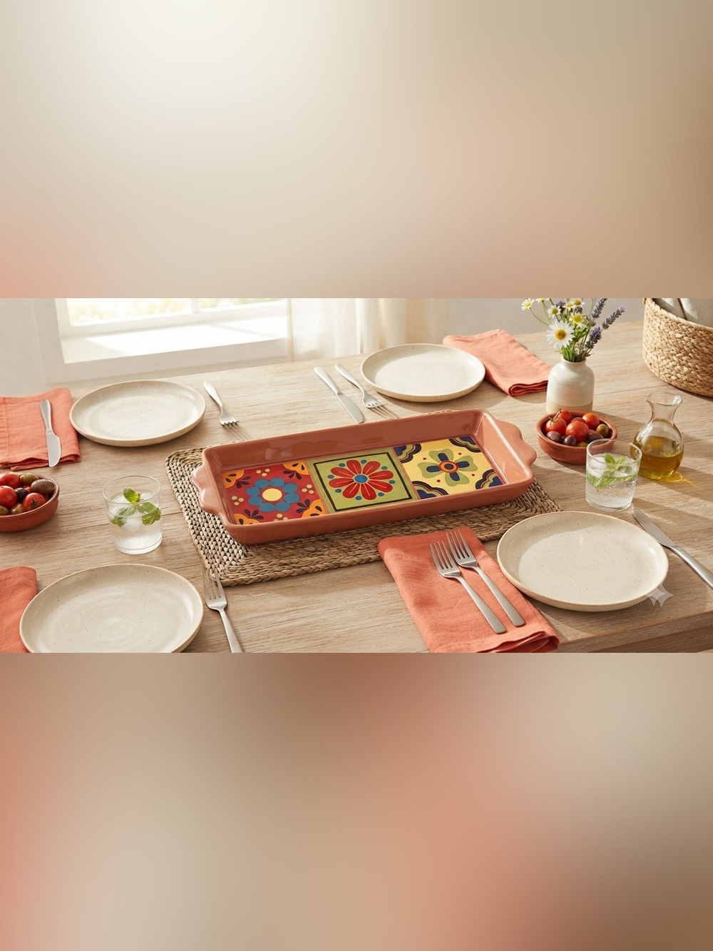 Ceramic Snack Tray
